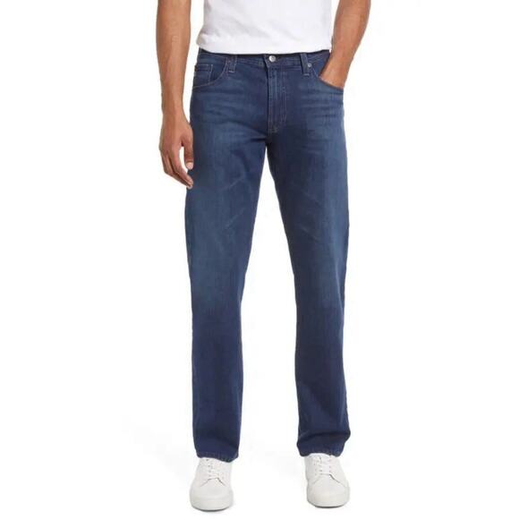 NWT AG Adriano Goldschmied Jeans Mens 29X34 The Graduate Tailor Leg Blue $235 - Picture 1 of 9